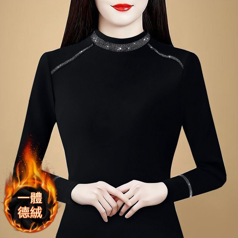 燙鑽氣質打底衫