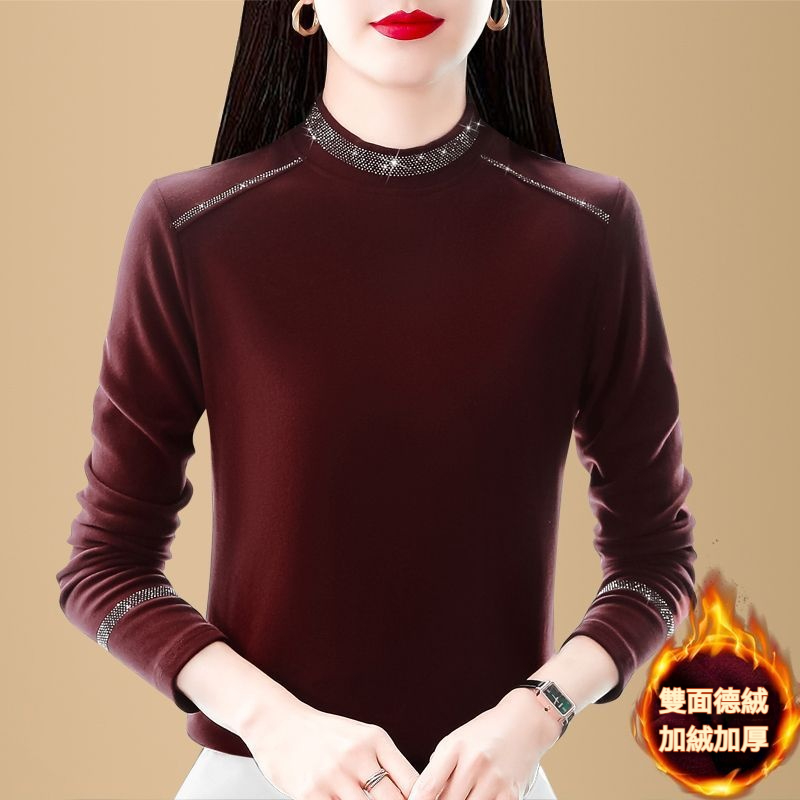 燙鑽氣質打底衫