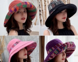 民族風漁夫帽