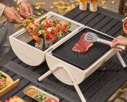 便攜雙面煙囪爐