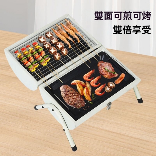 便攜雙面煙囪爐